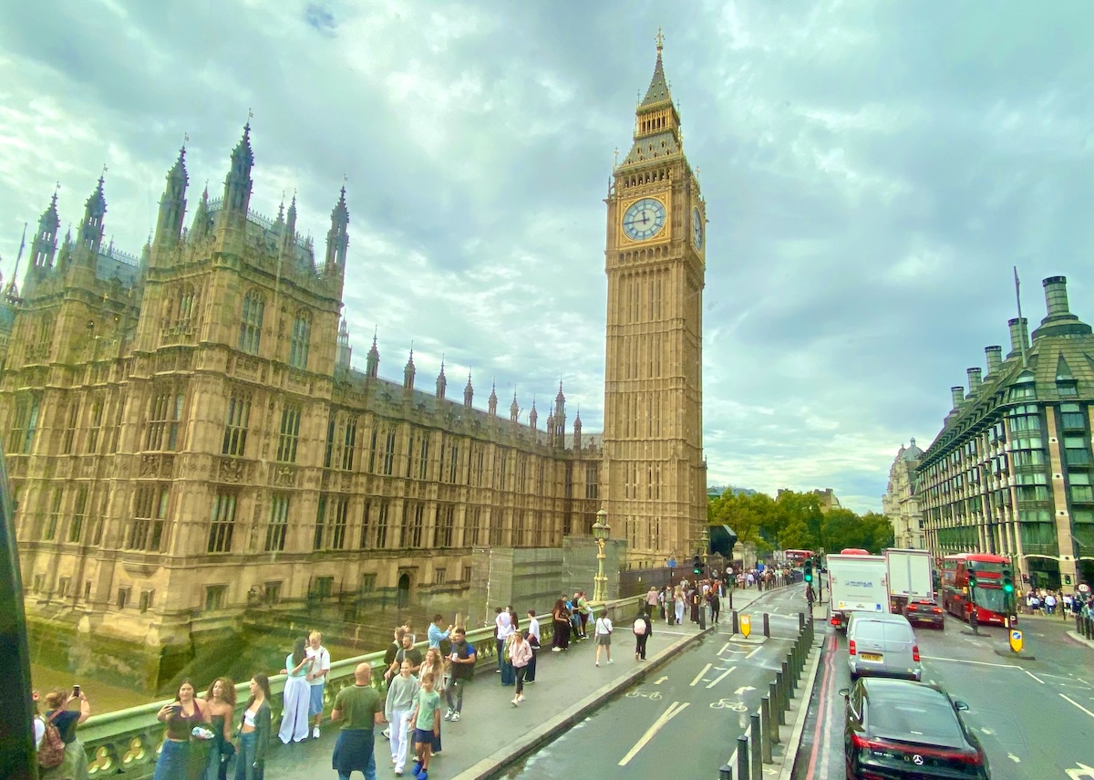Palace of Westminster, once a royal residence, now home to Parliament